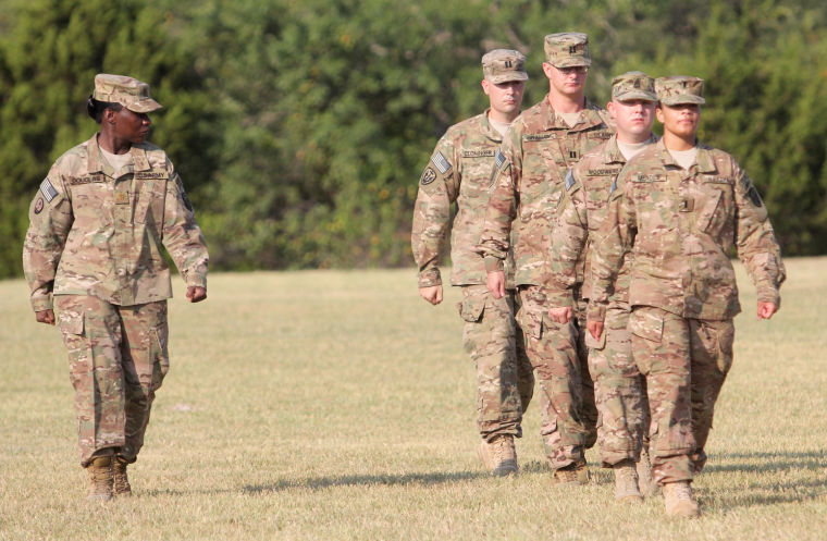 303rd Military Intelligence Battalion Casing of the Colors Cerem